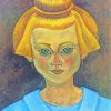 Young Girl Portrait Miro Art paint by numbers