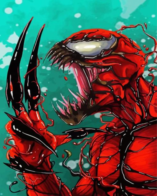 Aesthetic Carnage Illustration paint by numbers