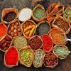 Aesthetic Cool Indian Spices paint by numbers