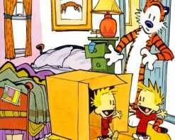 Calvin And Hobbes Paint by numbers