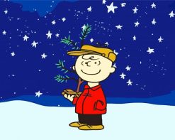 Charlie Brown Christmas paint by numbers