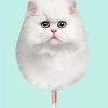 Cotton Candy Cat paint by numbers