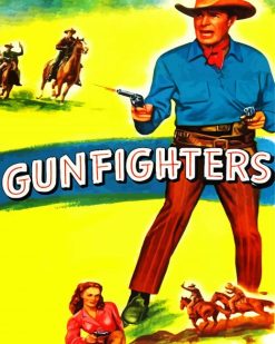 Gunfighters Movie paint by numbers