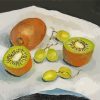 Kiwi Fruit Still Life Art paint by numbers