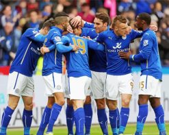 Leicester City FC Player Roster Paint by numbers