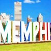 Memphis City paint by numbers