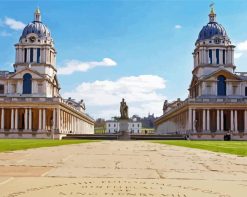 Old Royal Naval College Greenwich paint by numbers
