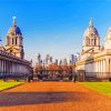 Old Royal Naval College Greenwich London paint by numbers