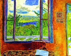 Open Window On The Seine Bonnard Art paint by numbers