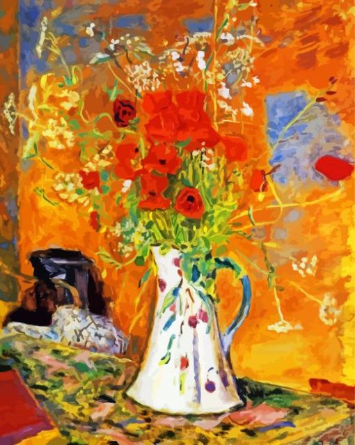 Poppies Pierre Bonnard Art paint by numbers
