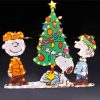 Snoopy Christmas Illustration paint by numbers