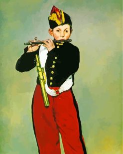 The First Edouard Manet paint by number