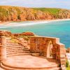 The Minack Theatre Cornwall paint by numbers