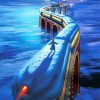The Polar Express paint by numbers