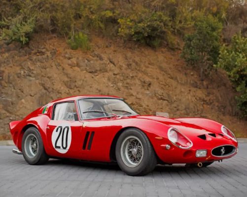 Ferrari 250 Gto paint by numbers