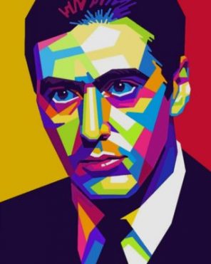 Michael Corleone Pop Art Paint By Number