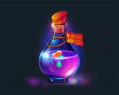 magical Potion paint by number