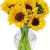 Sunflower In Vase paint by numbers