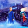 The Polar Express Movie paint by numbers