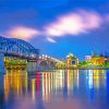 Chattanooga Skyline paint by numbers