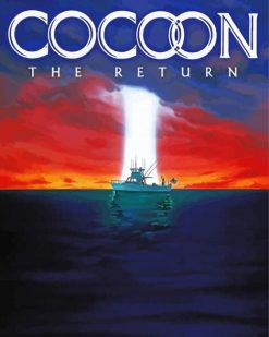 Cocoon the return poster paint by number