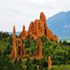 Colorado Garden Of The Gods paint by numbers
