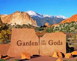 Garden Of The Gods Paint by numbers