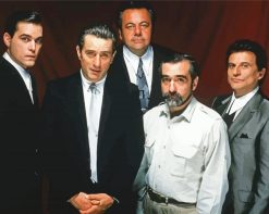 Goodfellas characters paint by number