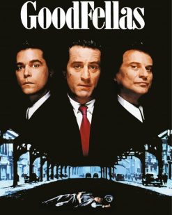 Goodfellas poster paint by numbers
