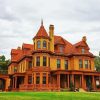 Henry Overholser Mansion Oklahoma City paint by numbers