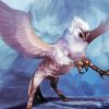Hippogriff art paint by numbers