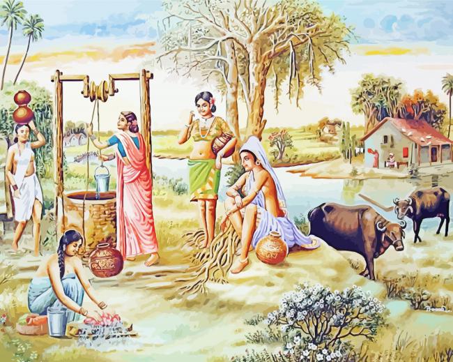 File:An Indian village.png - Wikimedia Commons
