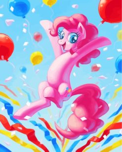 Little Pony Pinkie Pie paint by numbers