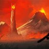 The Lord Of The Rings Mordor paint by numbers