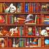 Magic Library paint by numbers