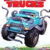 Monster Trucks Movie Poster paint by numbers