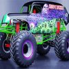Monster Truck paint by numbers