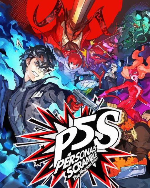 Persona 5 paint by numbers