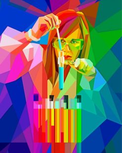 Pop Art Chemist Paint by numbers