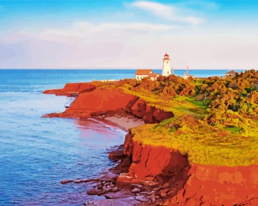 Prince Edward Island paint by numbers