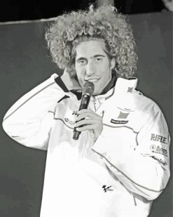 Simoncelli Black And White paint by numbers