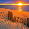 Sunset Beach Cape Cod paint by numbers