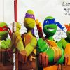 TMNT paint by numbers