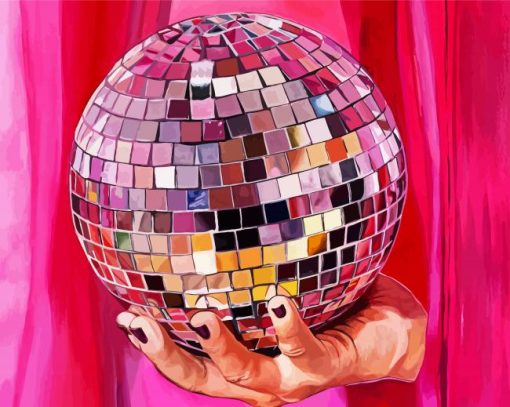 The Disco Ball Paint by numbers