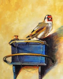 The Goldfinch By Carel Fabritius paint by number