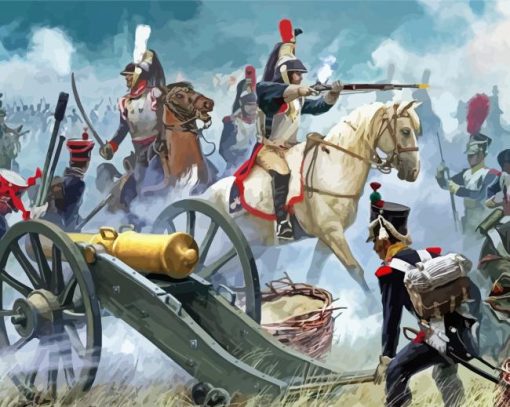 The Napoleonic War Art paint by numbers