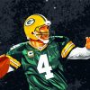 The Player Brett Favre paint by numbers