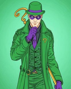 The Riddler paint by numbers