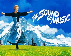 The Sound Of Music Movies Poster paint by numbers