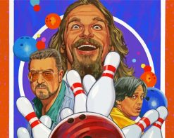 The Big Lebowski Movie Paint by numbers